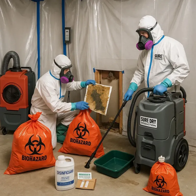 Contaminated Water Handling Protocols process in Valley View, PA