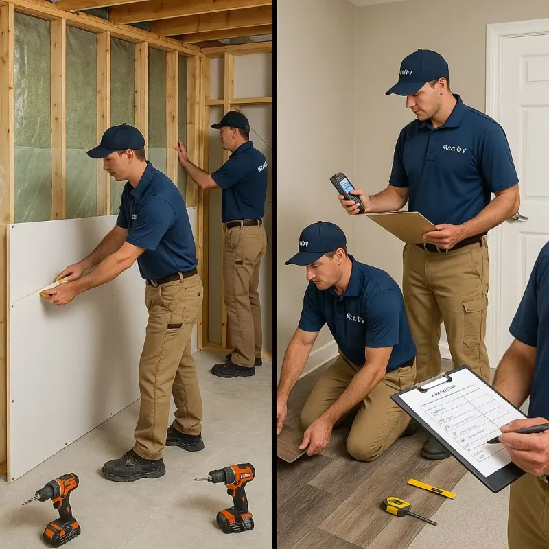 Repairs and Reconstruction process in Valley View, PA