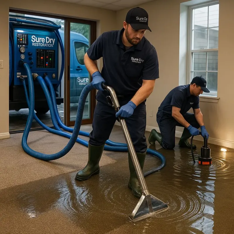 Water Extraction and Removal process in Valley View, PA